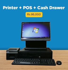 Printer+pos+cash drawer