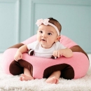 Pink Sit Up Cushion Chair - Newborn Baby Support Seat