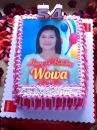 Your Desired photo Printed on Cake